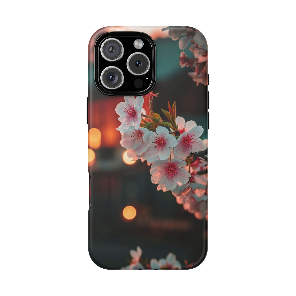Kyoto Blossom Lanterns iPhone Tough Phone Case