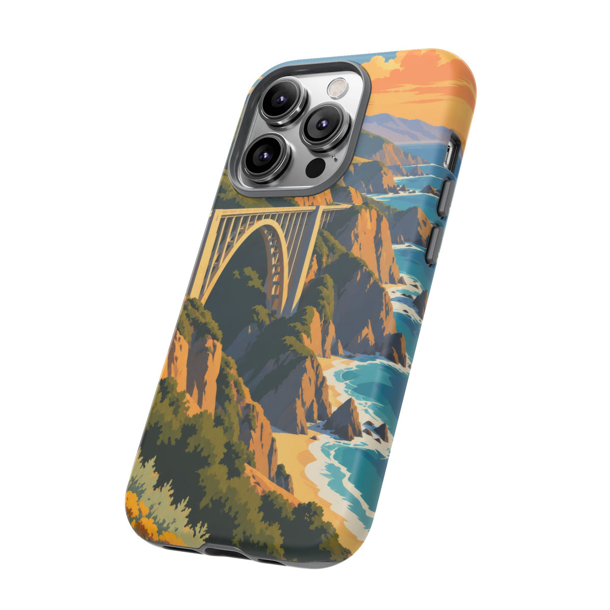 Big Sur — Coastal Arc iPhone Tough Case