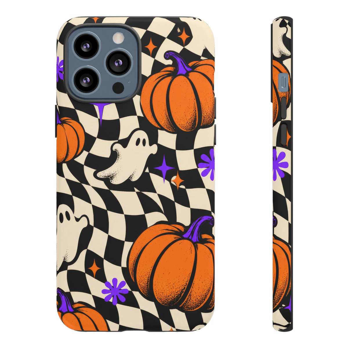 Spectral Groove iPhone Tough Case | retro halloween
