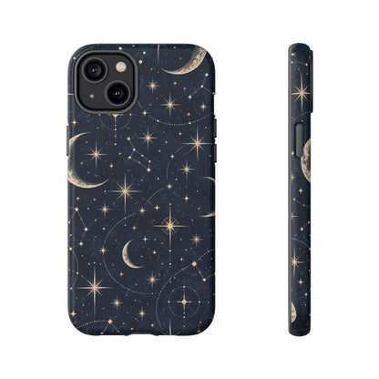 Celestial Moon iPhone Tough Case | Nocturne Atlas