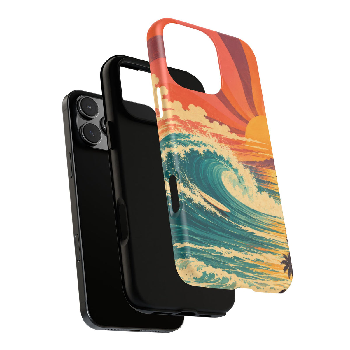 Pacific Daydream iPhone Tough Case | vintage surf