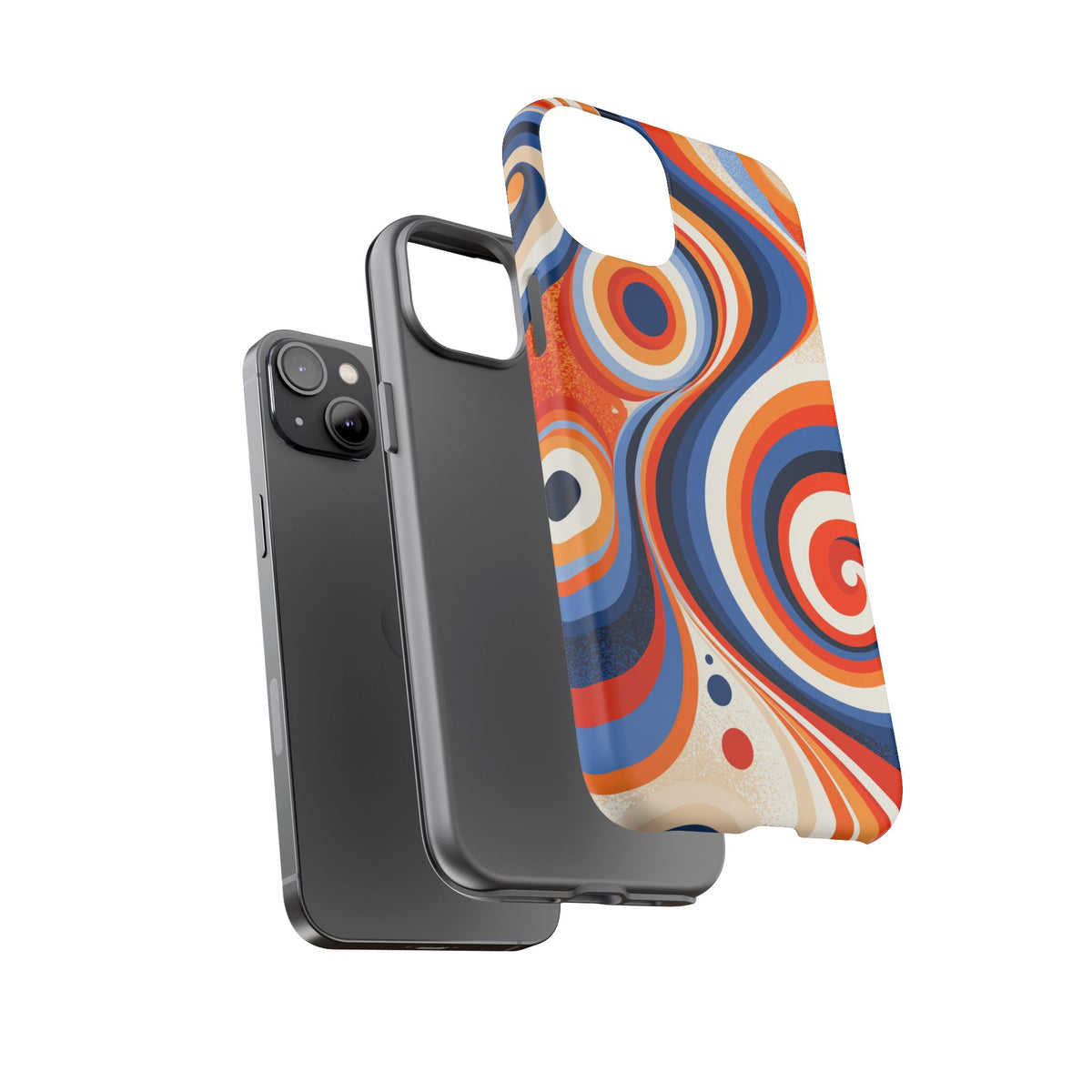 Electric Orbit iPhone Tough Phone Case