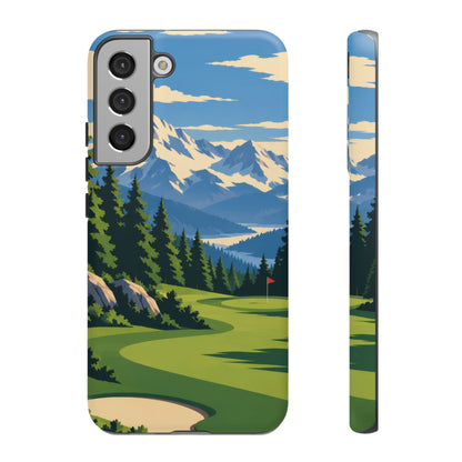 Mountain Golf — Alpine Fairway Samsung Galaxy Tough Case