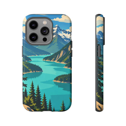 Cascades — Diablo Blue iPhone Tough Case
