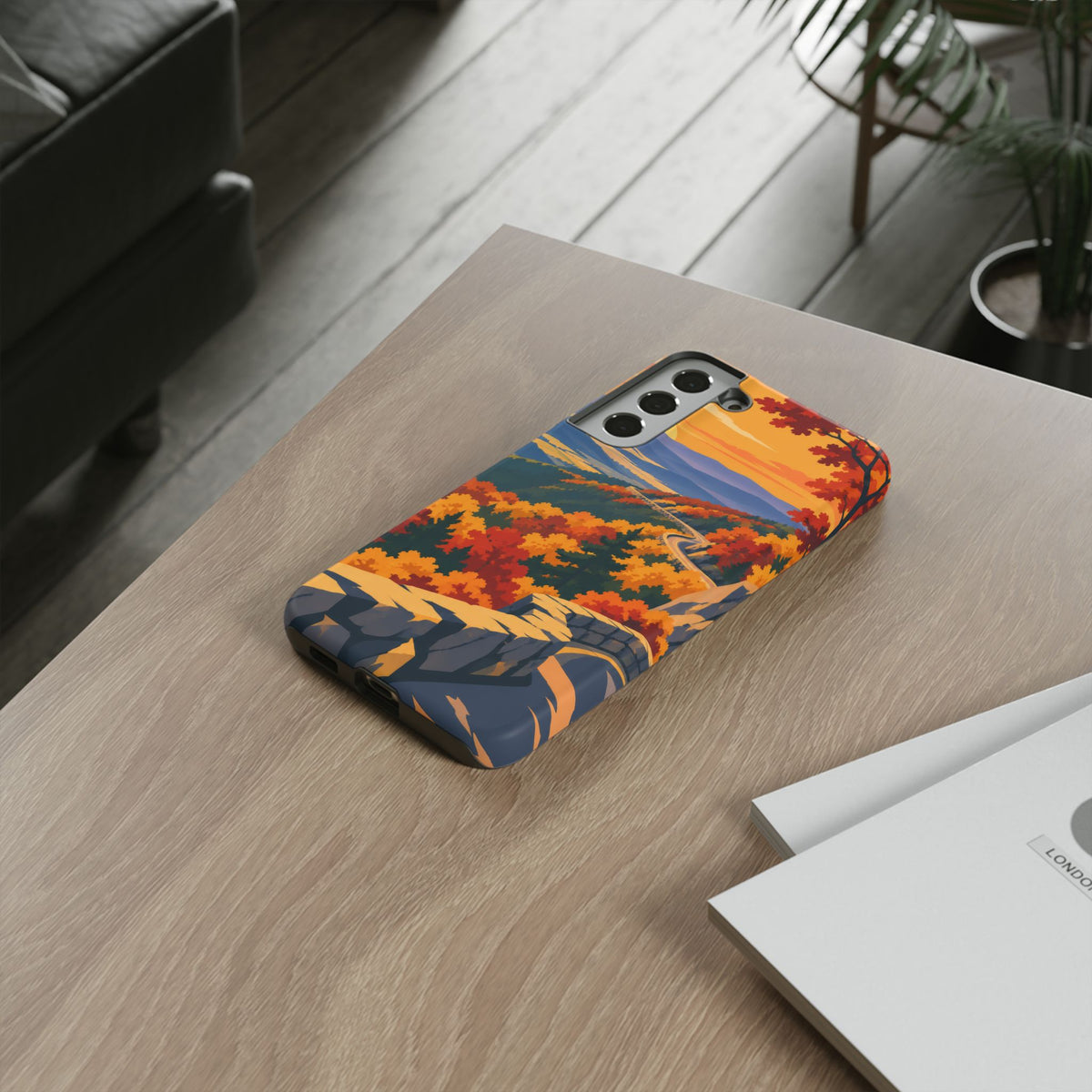 Skyline Drive — Overlook Gold Samsung Galaxy Tough Case