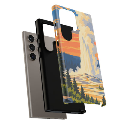 Yellowstone — Geyser Dawn Samsung Galaxy Tough Case