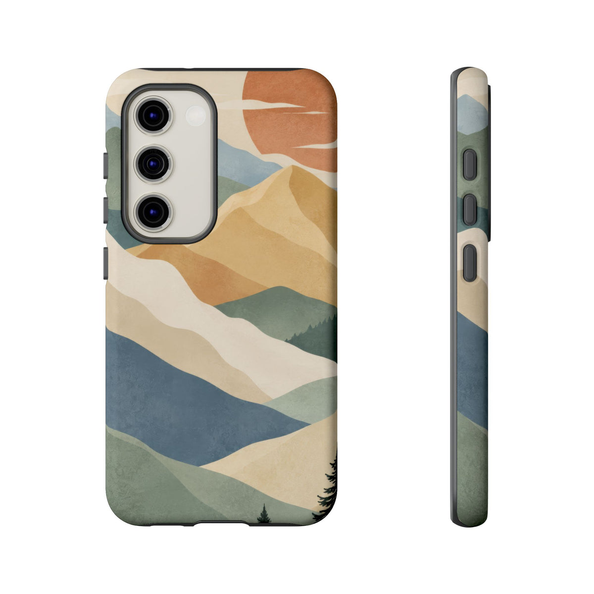 Sage Summit Samsung Galaxy Tough Case | abstract mountains
