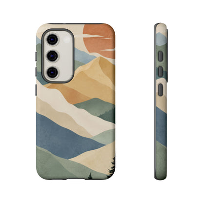 Sage Summit Samsung Galaxy Tough Case | abstract mountains