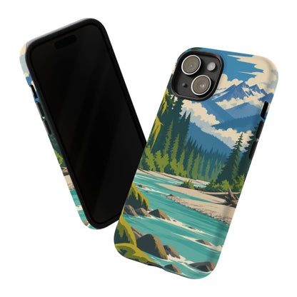 Hoh Rain Forest — Rivergreen iPhone Tough Case