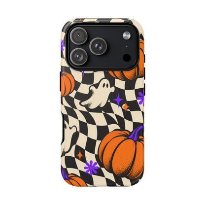 Spectral Groove iPhone Tough Case | retro halloween