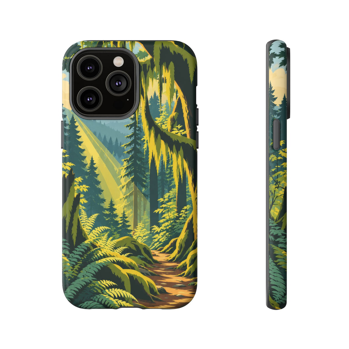 Hoh Rain Forest — Mosslight iPhone Tough Case