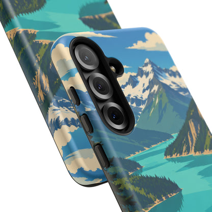 Cascades — Diablo Blue Samsung Galaxy Tough Case