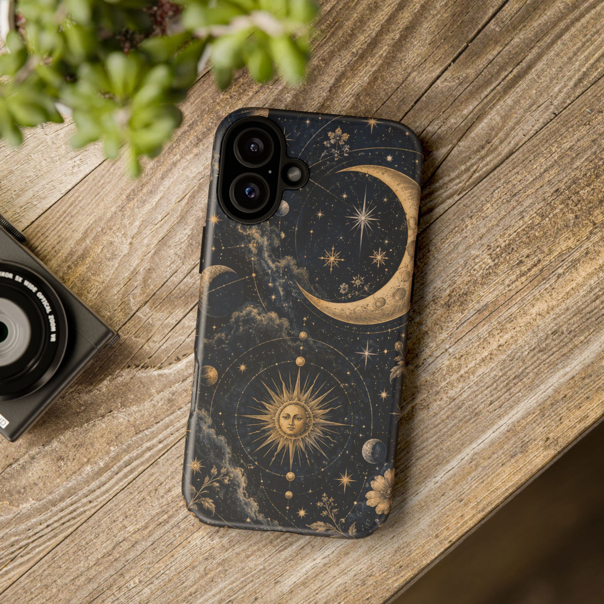 Midnight Almanac iPhone Tough Case | celestial