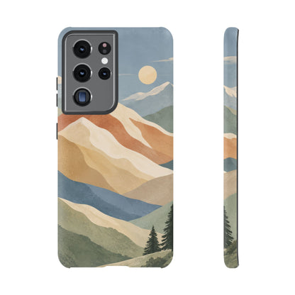 Sandstone Horizon Samsung Galaxy Tough Case | sandstone mountains