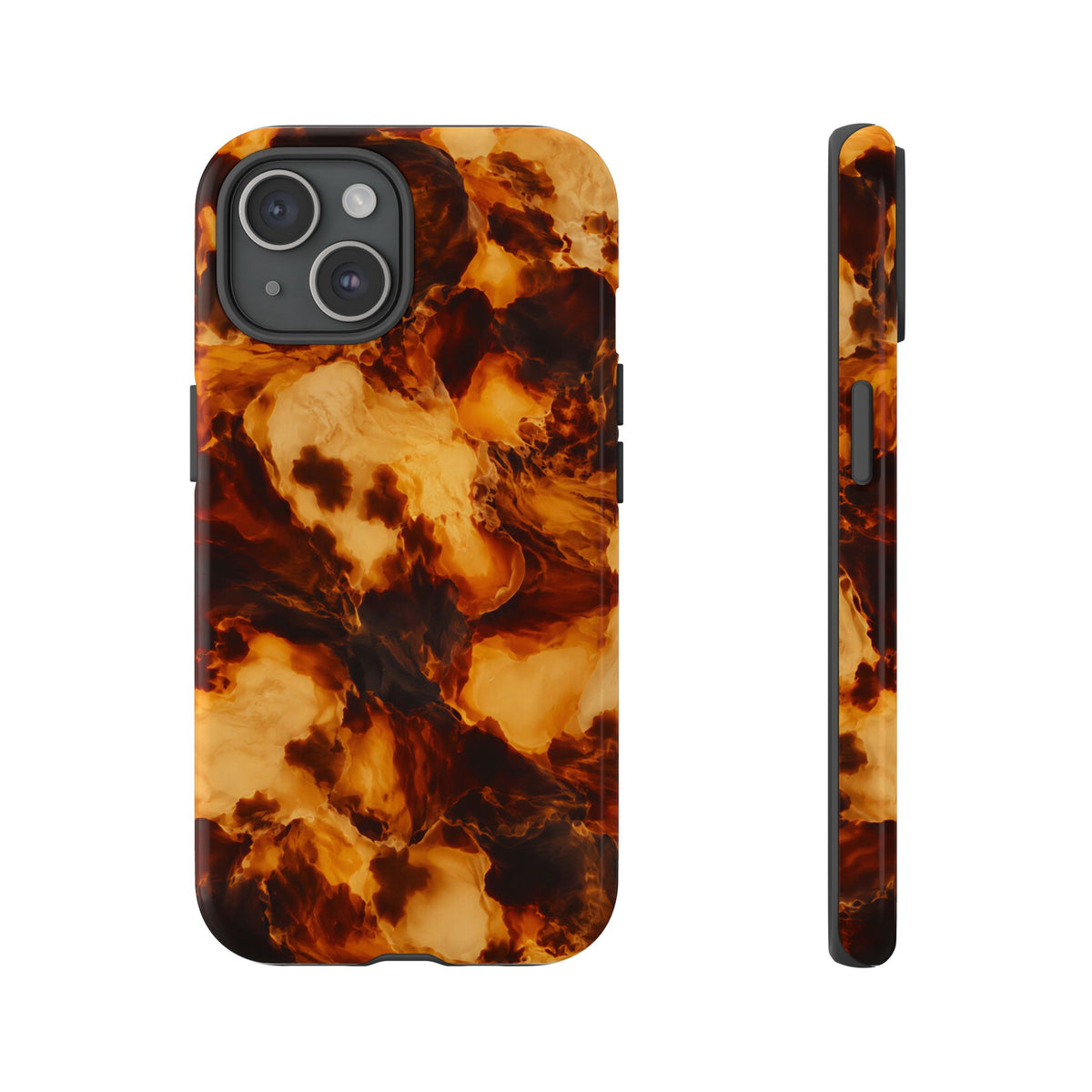 Amber Marble iPhone Tough Case | Amber Mosaic