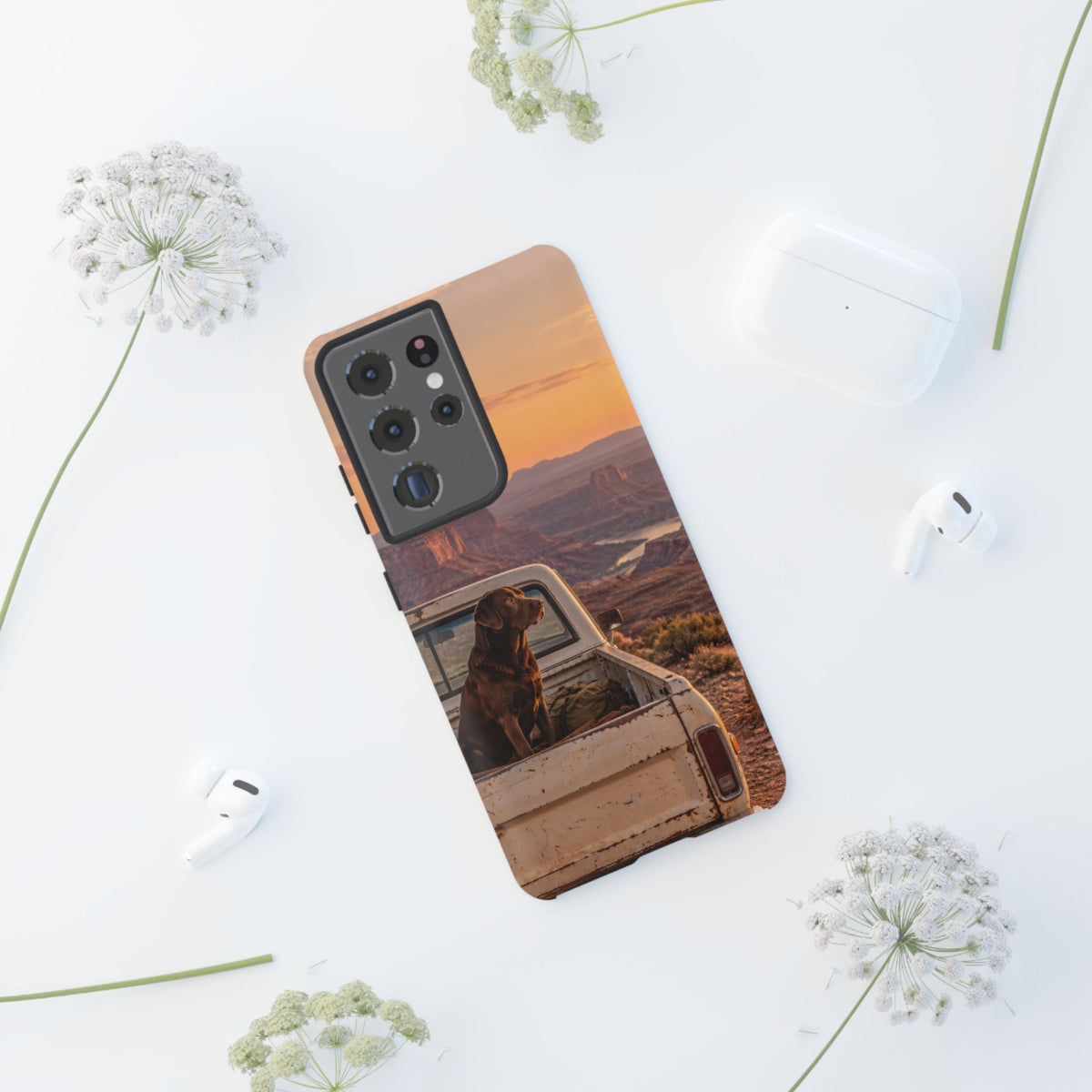 Desert Tailgate Companion Samsung Galaxy Tough Case | labrador