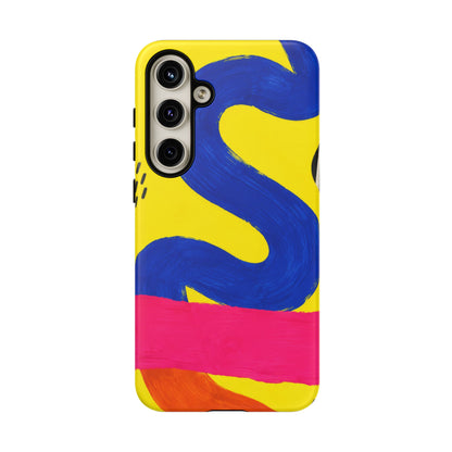 Offbeat Samsung Galaxy Tough Case | Abstract Color Block Art