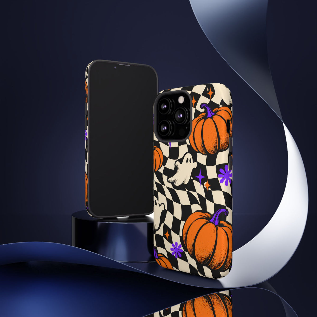 Spectral Groove iPhone Tough Case | retro halloween