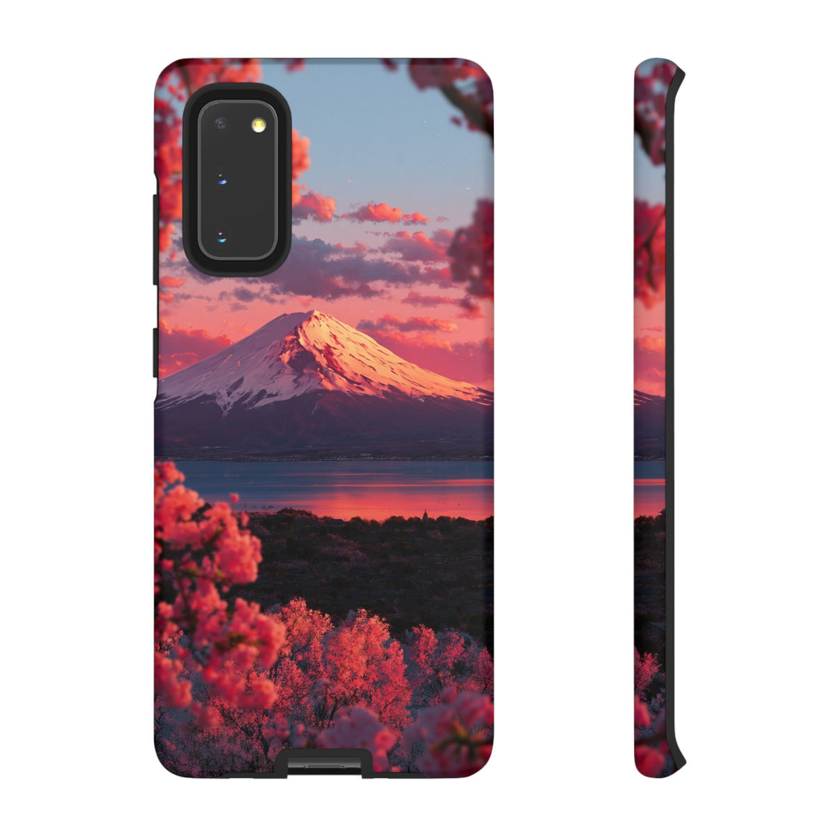 Fuji Rose Horizon Samsung Galaxy Tough Phone Case