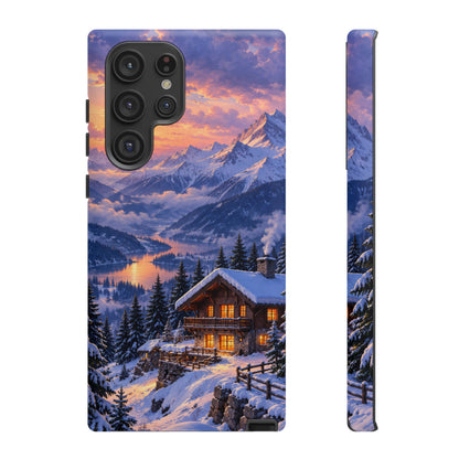 Alpine Hearth Samsung Galaxy Tough Case | winter cabin