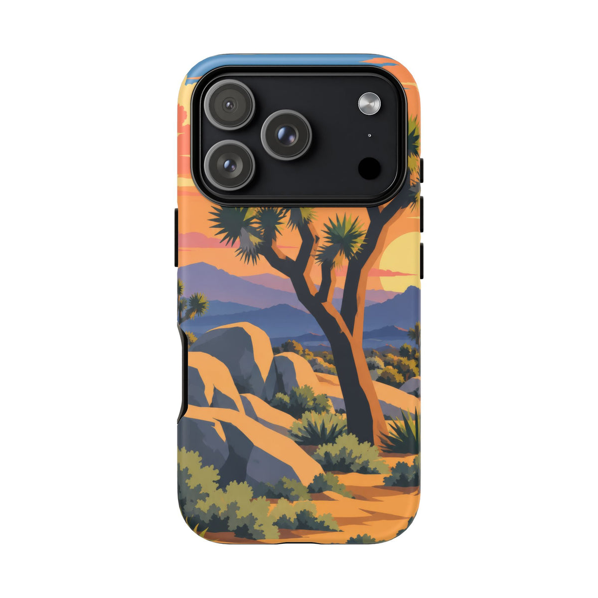 Joshua Tree — Desert Silhouettes iPhone Tough Case