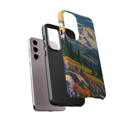 Mount Rainier — Meadow Radiance Samsung Galaxy Tough Case