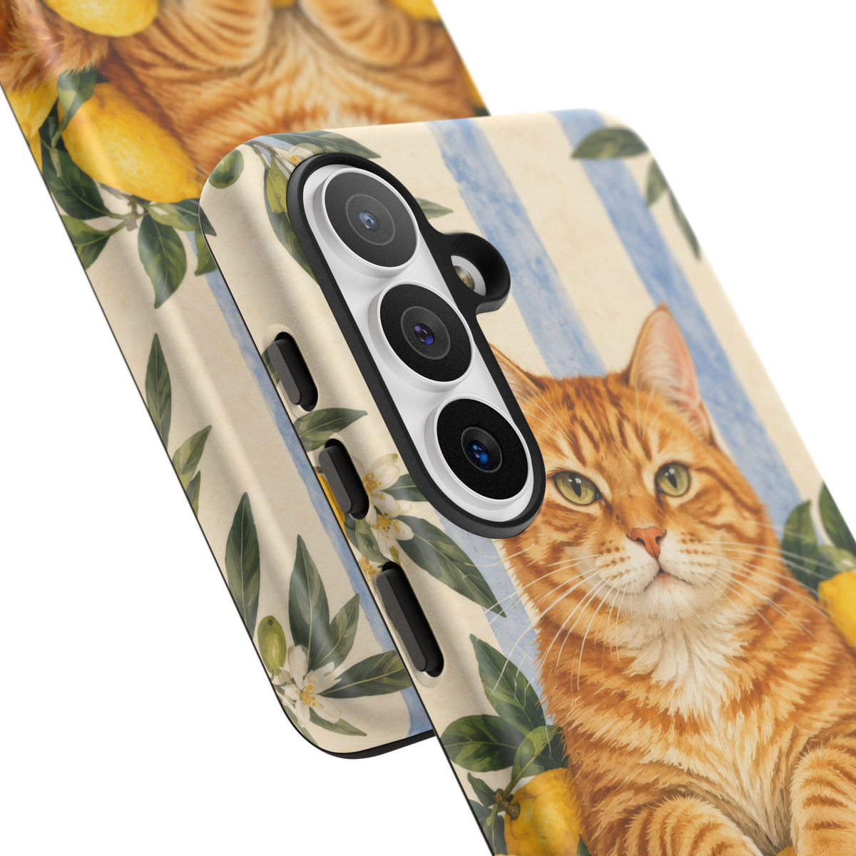 Citrus Inspector Samsung Galaxy Tough Case | ginger cat