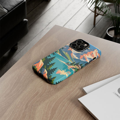 Switzerland — Alpine Lake iPhone Tough Case