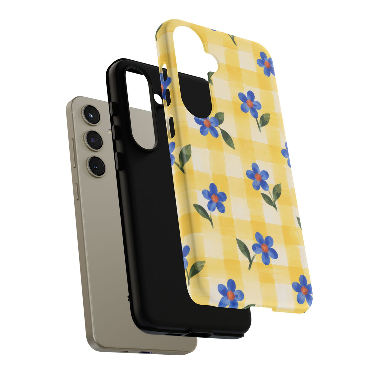 Buttercup Picnic Samsung Galaxy Tough Case | yellow gingham