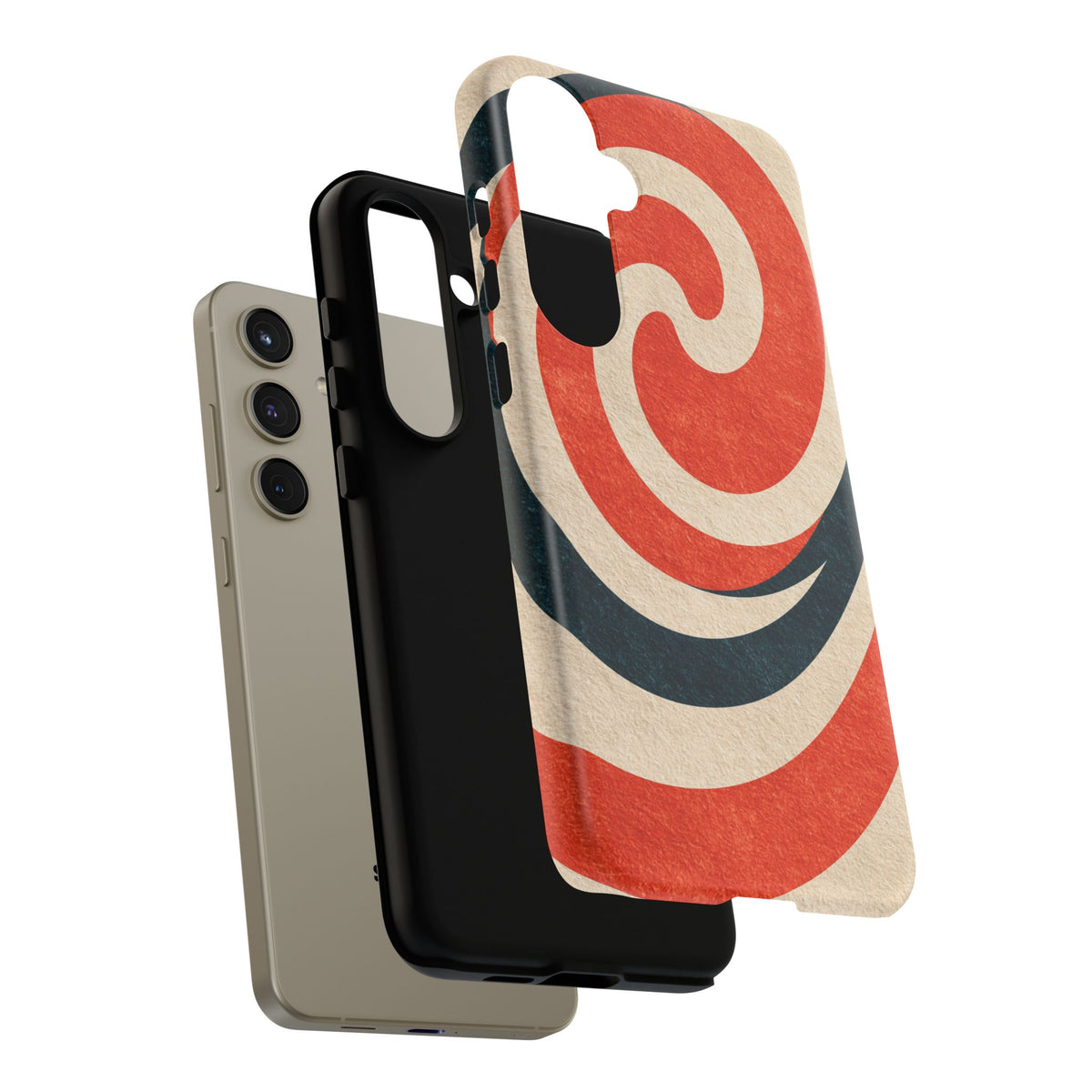 Ember Spiral Samsung Galaxy Tough Phone Case
