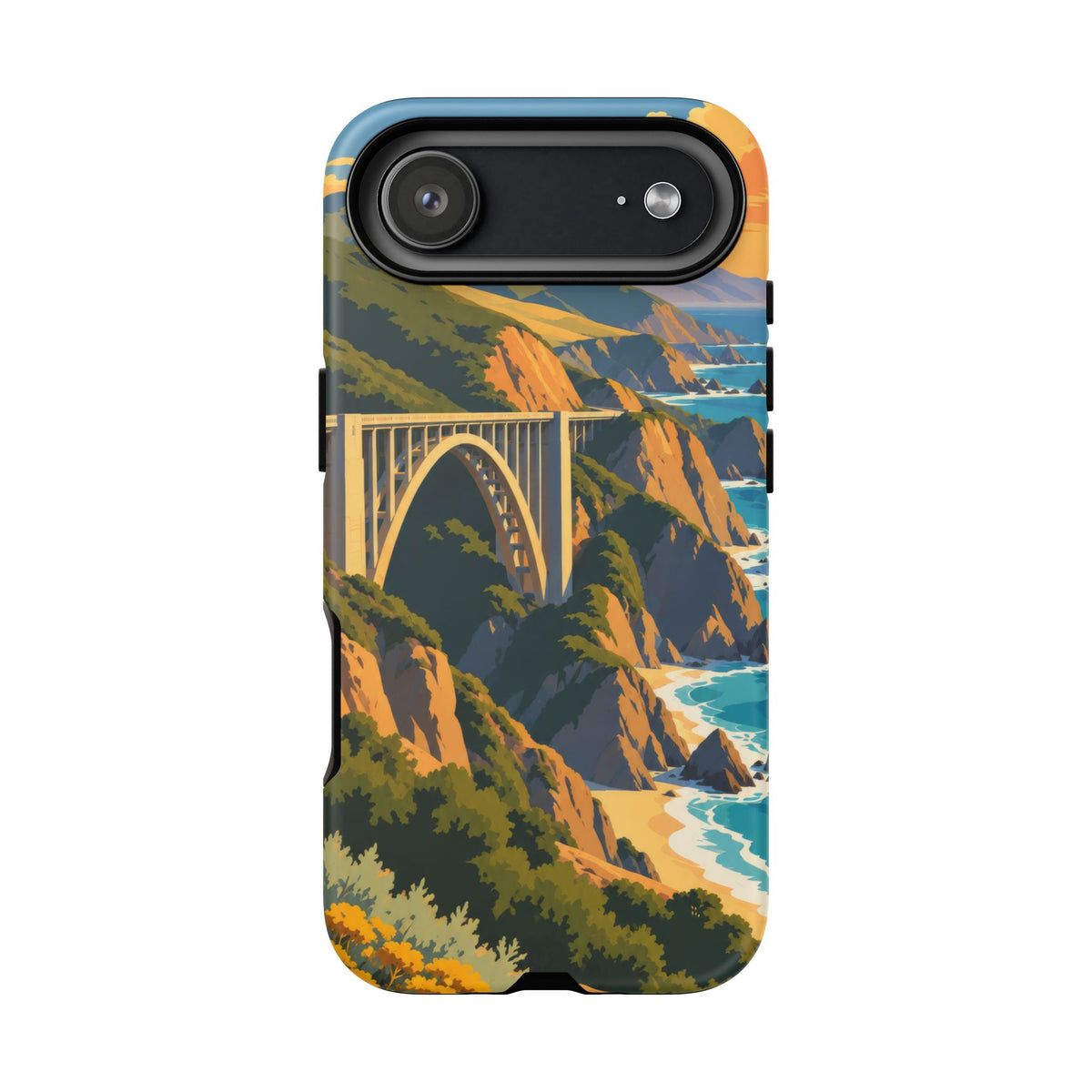 Big Sur — Coastal Arc iPhone Tough Case
