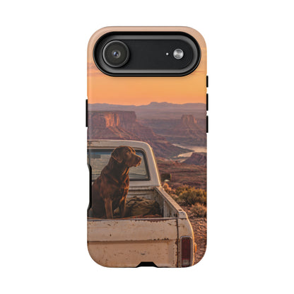 Desert Tailgate Companion iPhone Tough Case | labrador