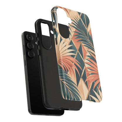 Coral Palm Pavilion Samsung Galaxy Tough Case | art deco
