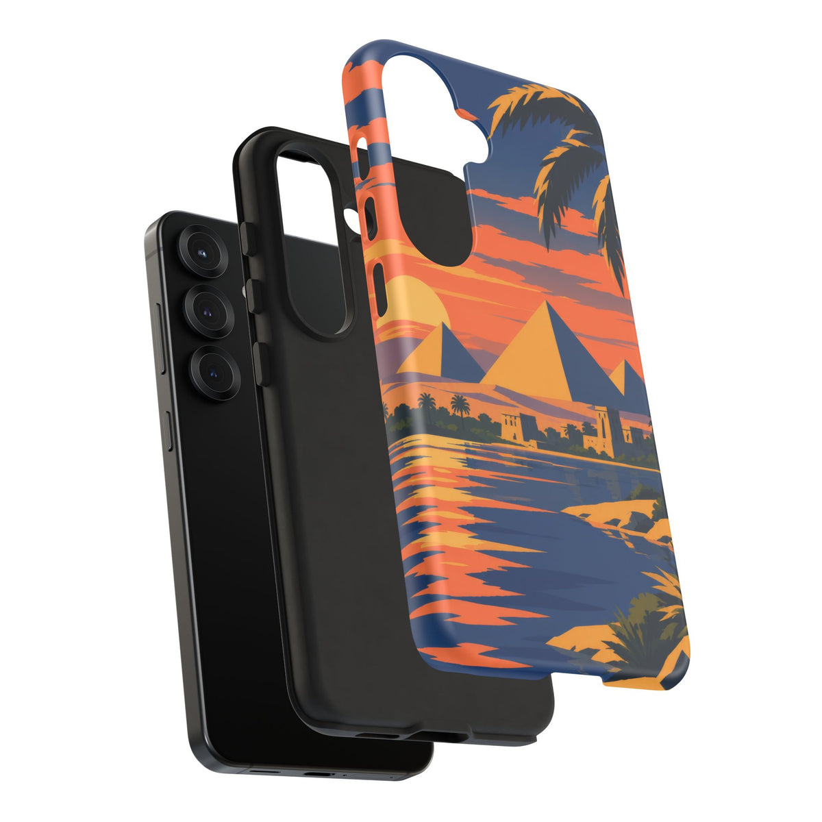 The Pyramids — Nile Dusk Samsung Galaxy Tough Case