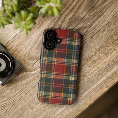 Highland Holiday iPhone Tough Case | christmas plaid