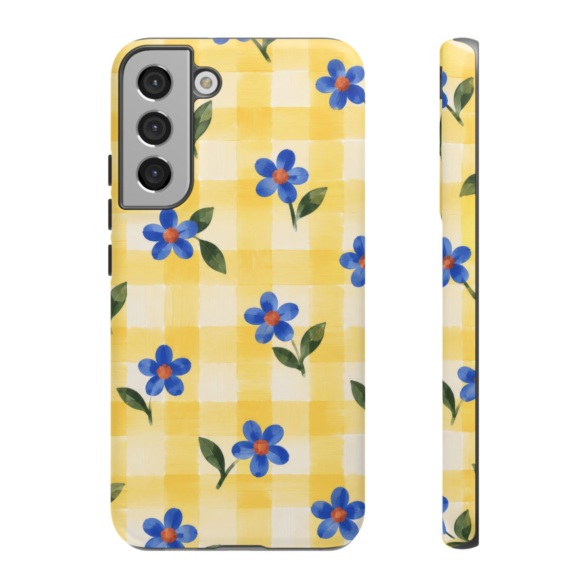 Buttercup Picnic Samsung Galaxy Tough Case | yellow gingham