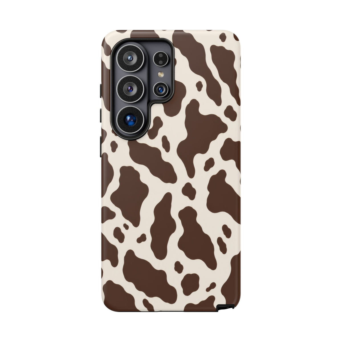 Cocoa Ranch Samsung Galaxy Tough Case | Brown Cow Print