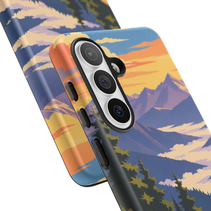Misty Mountains — Amethyst Pass Samsung Galaxy Tough Case