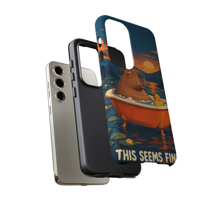 Minor Inconvenience Samsung Galaxy Tough Case | funny capybara