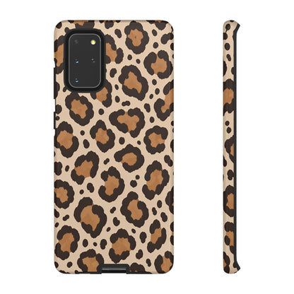 Leopard Print Samsung Galaxy Tough Case | Cocoa Wildcat