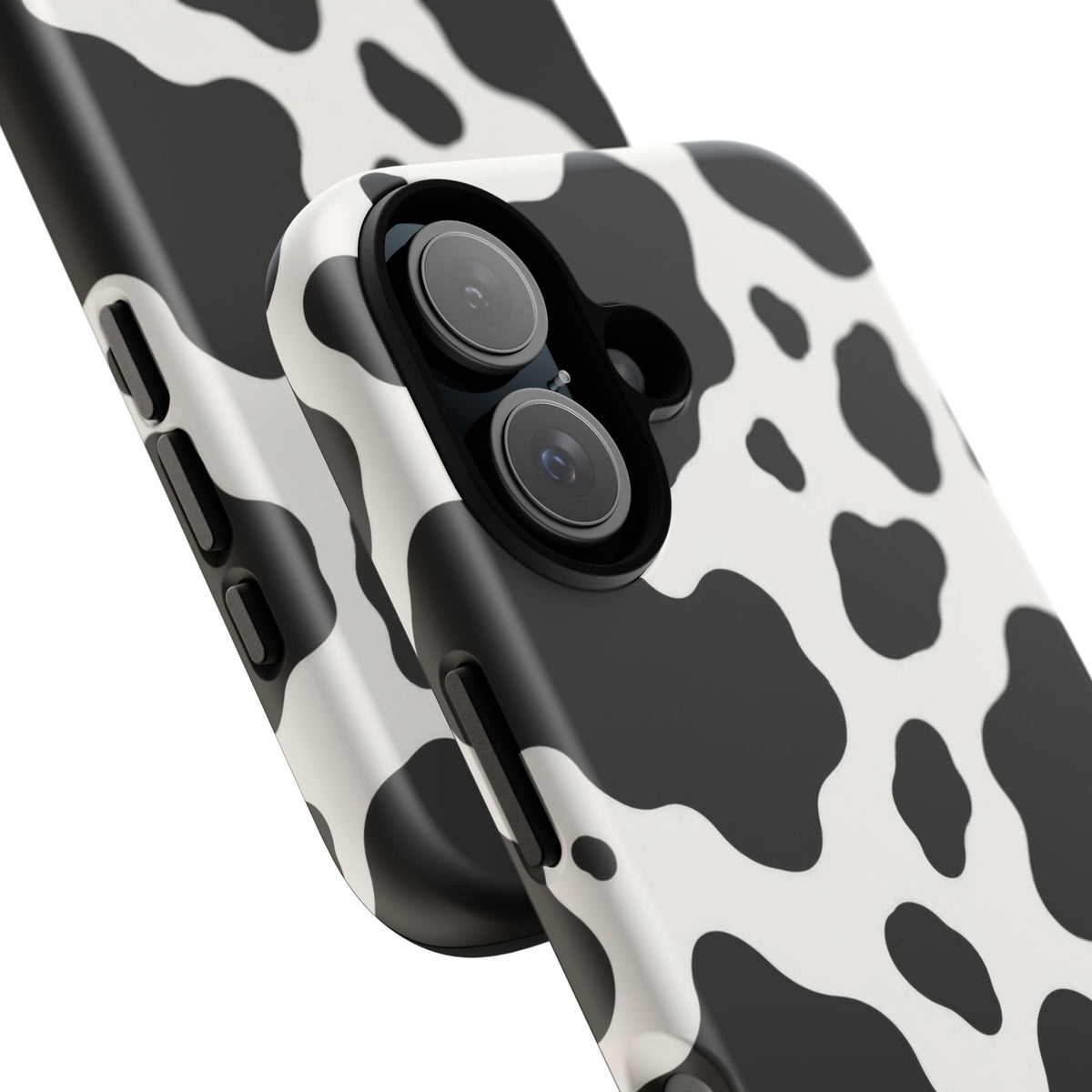 Classic Holstein iPhone Tough Case | Black & White Cow Print