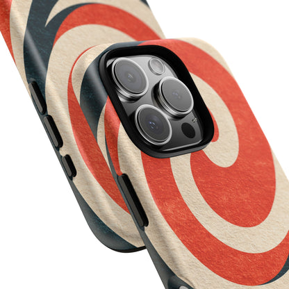 Ember Spiral iPhone Tough Phone Case