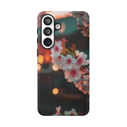 Kyoto Blossom Lanterns Samsung Galaxy Tough Phone Case