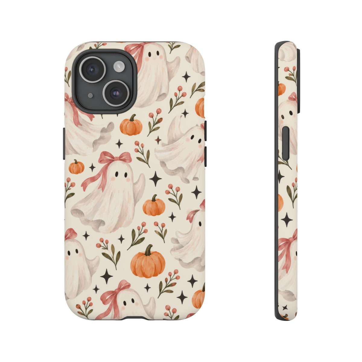 Blush Boo Social iPhone Tough Case | cute ghost