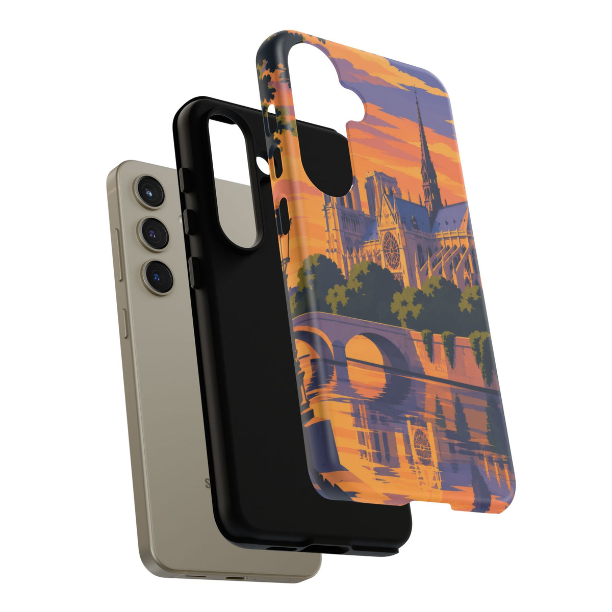Notre Dame — Cathedral Twilight Samsung Galaxy Tough Case