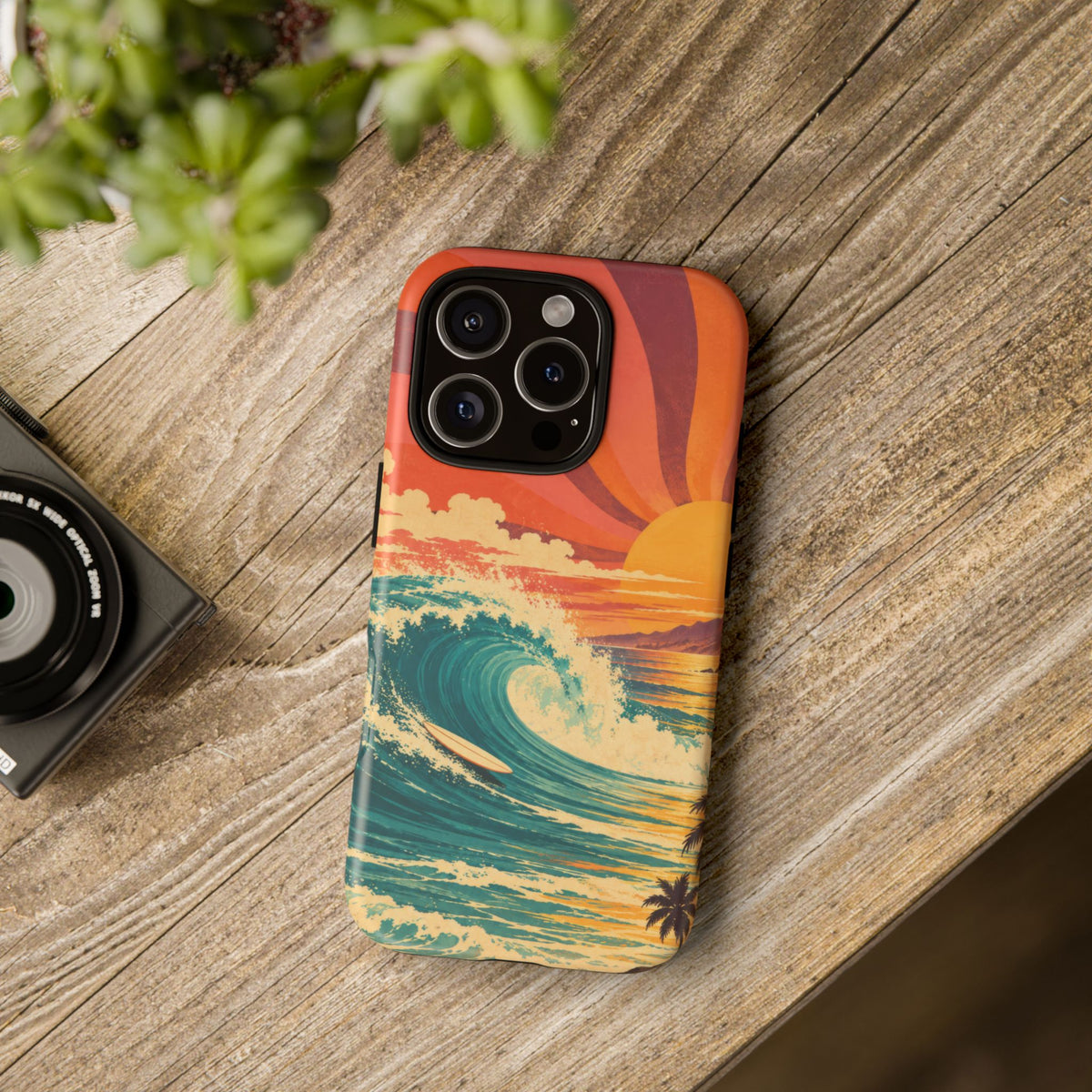 Pacific Daydream iPhone Tough Case | vintage surf
