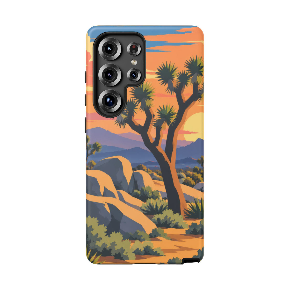 Joshua Tree — Desert Silhouettes Samsung Galaxy Tough Case