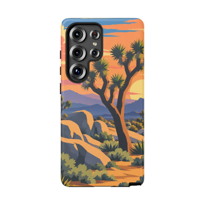 Joshua Tree — Desert Silhouettes Samsung Galaxy Tough Case