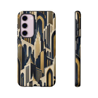 Midnight Metropolis Samsung Galaxy Tough Case | art deco