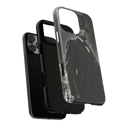 Abe after Midnight iPhone Tough Case | noir lincoln